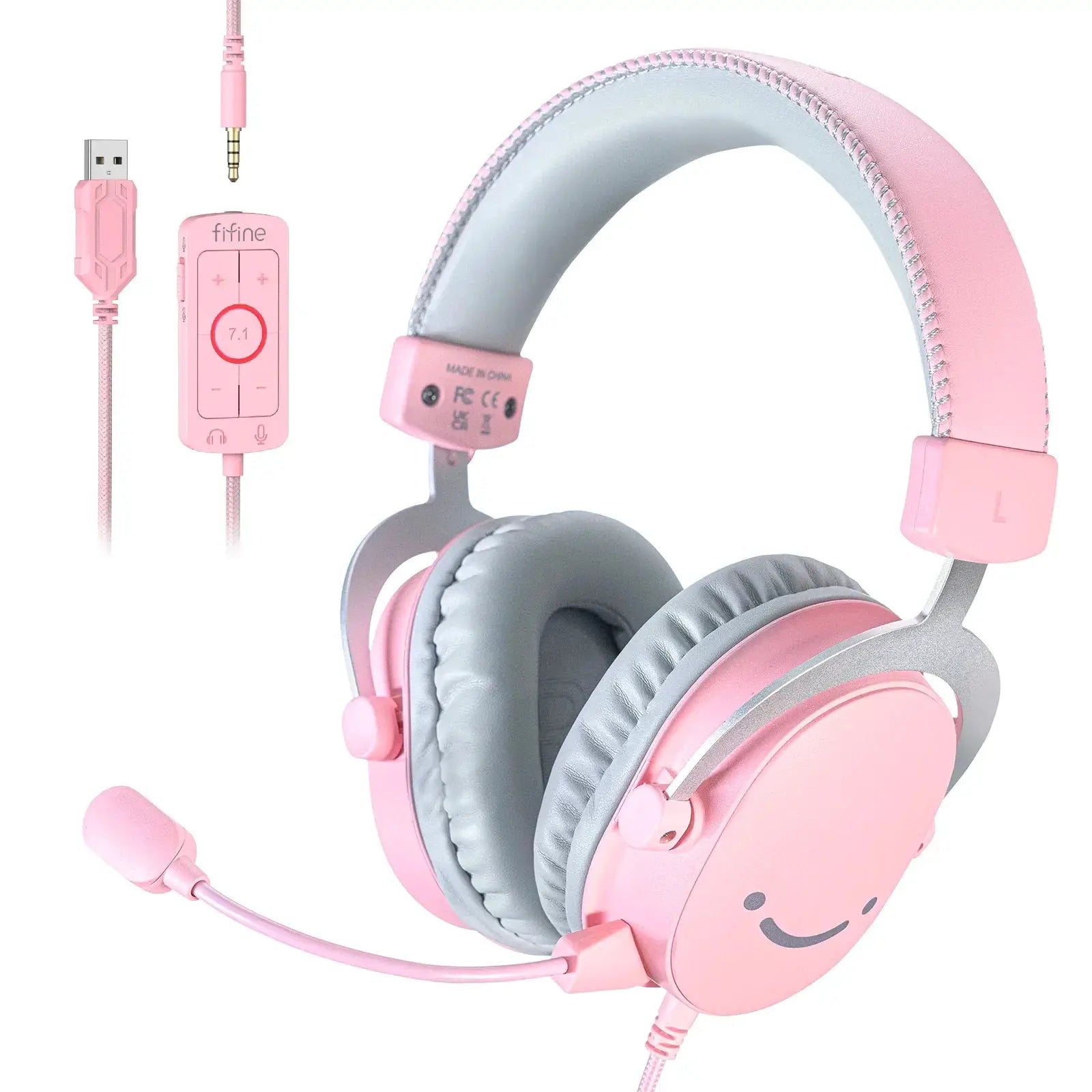 7.1 Surround Sound USB and 3.5mm Gaming Headset Pro