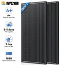 Rvpozwer 12V Mono Solar Panel 100W
