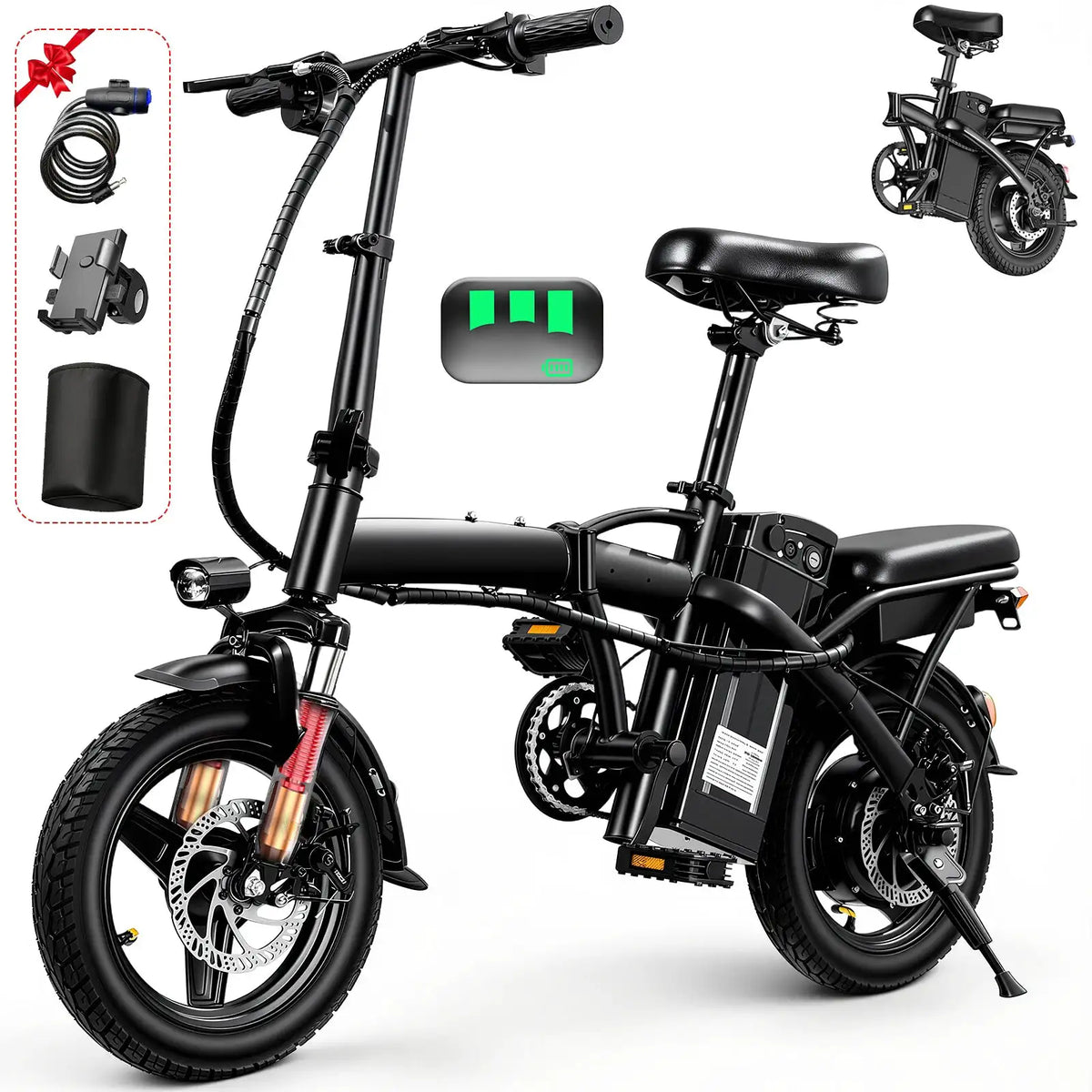 Quick Fold Inch Cruiser Bike — product view 7