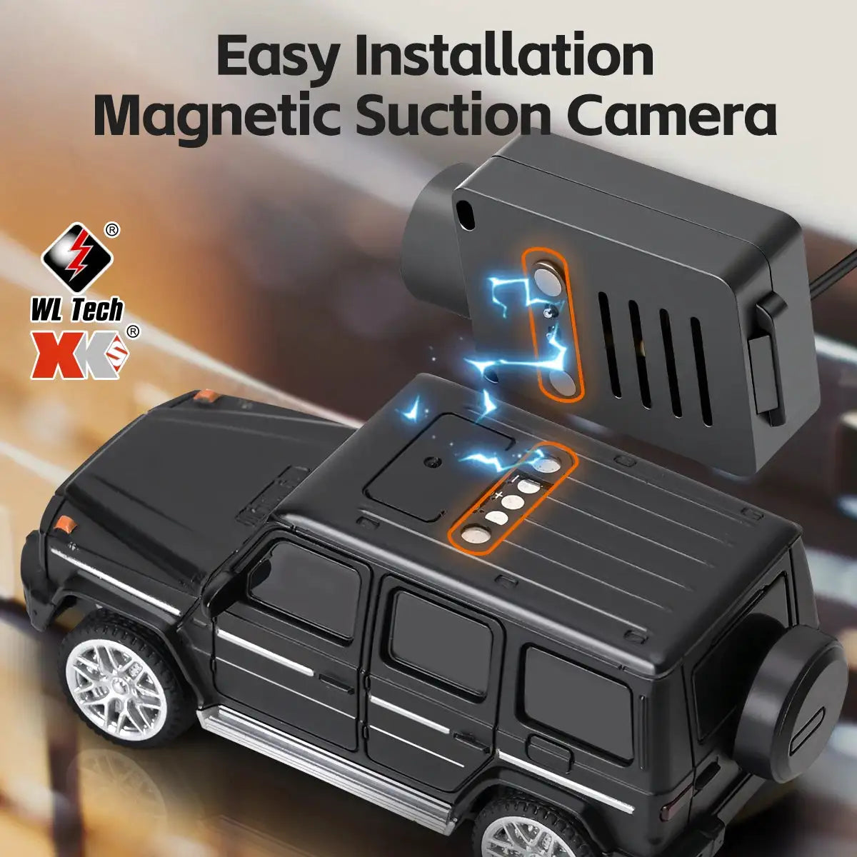 WLtoys 1/64 Mini RC Car with 720P FPV Camera Wifi APP Control 2.4G Reomte Contorl Racing Vehicle Toy for Children 6405 6406