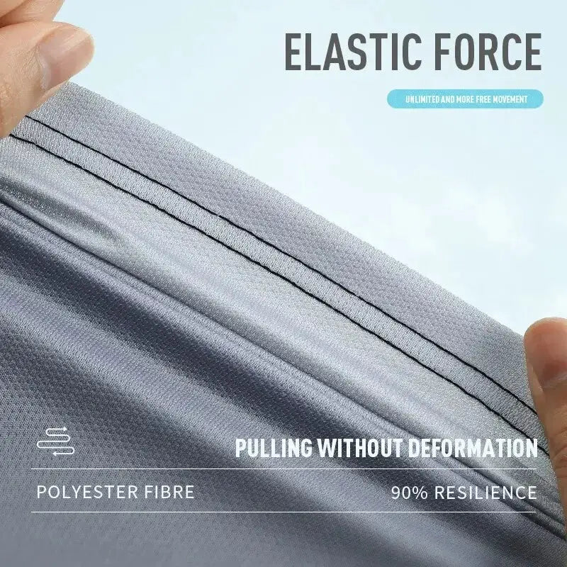 Mens Ice Silk Quick Dry Sportswear Set For Fitness Training
