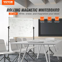 Rolling Magnetic Dry Erase Board