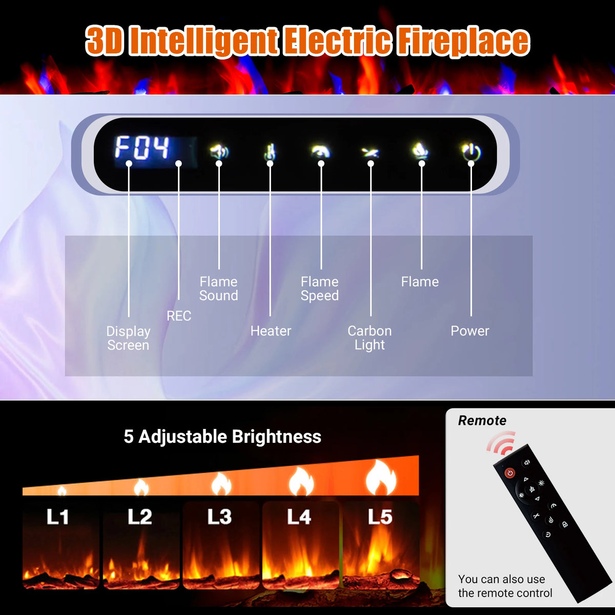 Electric Slim Space Heater