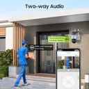 SHIWOJIA 5W 4G Solar Camera Wifi TUYA Smart Outdoor Camera