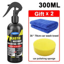 Car Plastic Restorer Back Black