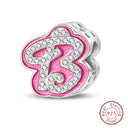 Qikaola Bracelet Charm Plata De