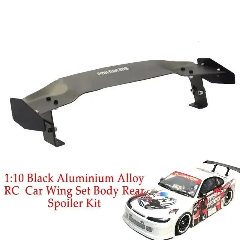 1 Set 1/10 RC Drift Car Wing Tail Plastic Spoiler Parts - OurLum.com