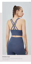 Breathable Sports Bra for Yoga Workouts