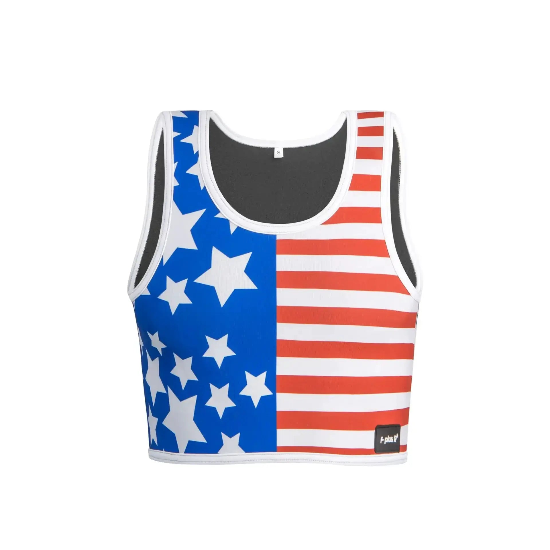 Mens Neoprene Tank Top Chest Support Body Shaper Vest
