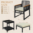 Rattan Outdoor Table