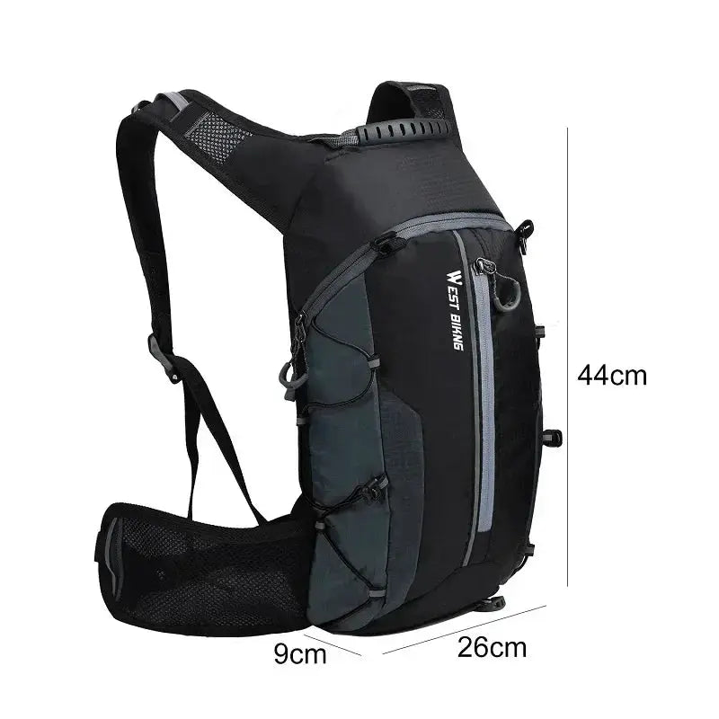 10L Waterproof Hydration Backpack for Cycling and Hiking