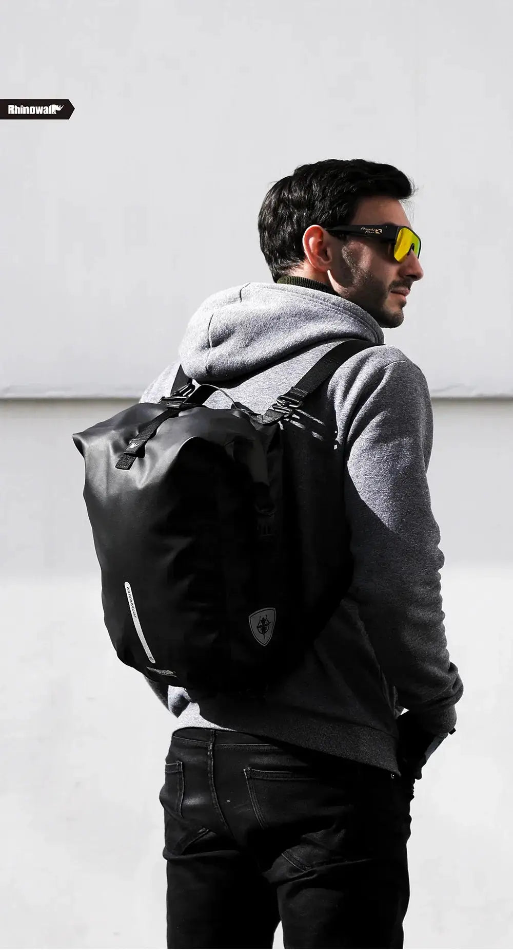 Rhinowalk 20L Waterproof Bike Pannier Bag For Cycling