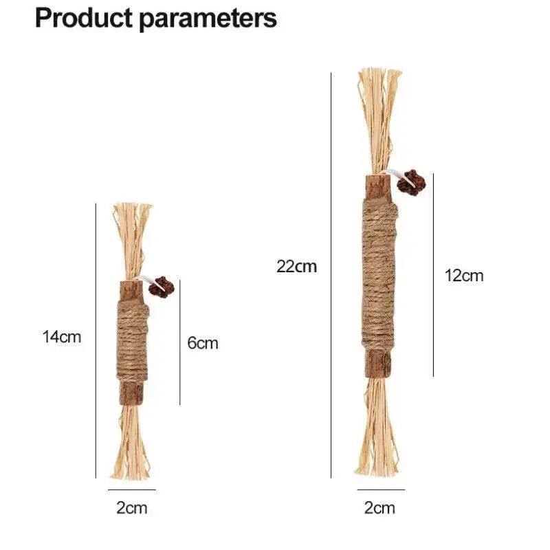 Catnip Chew Stick for Cats Dental Health and Stress Relief
