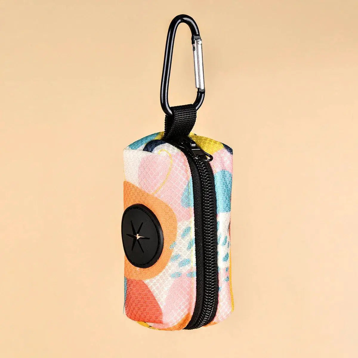 Abstract Designer Print Pet Poop Bag Holder Dispenser