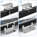32pc Aluminum Solar Mount Kit