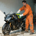 Double Sided Magic Sponge for Motorcycles, Pots, and Kitchens - Heavy-Duty Grease Cleaning Sponge