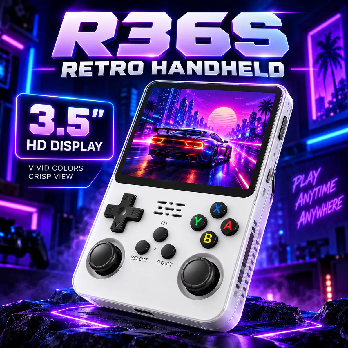Rs Retro Game Console Inch