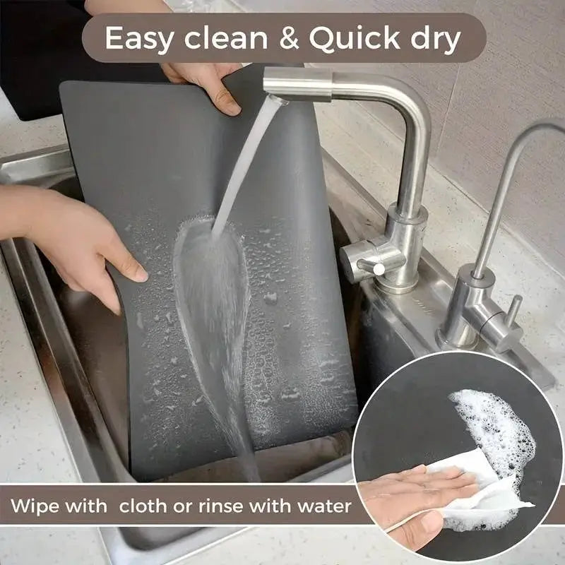 One Piece Coffee Mat Absorbent Bar Accessories For Kitchen