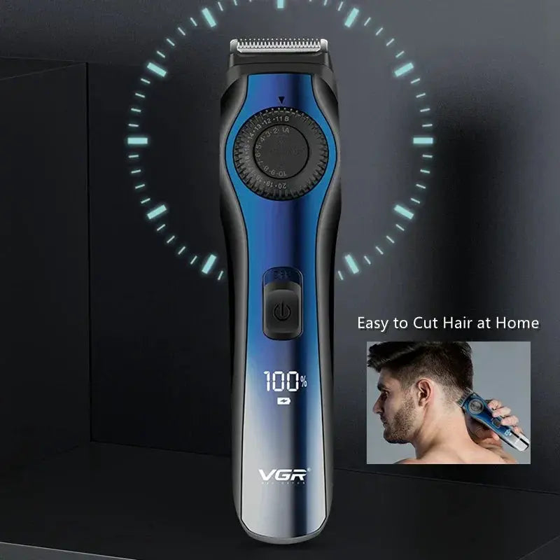VGR Cordless Beard Trimmer Adjustable 1 To 20mm For Men
