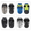 Winter Dog Jacket with Harness Stylish Warm Coat for Dogs