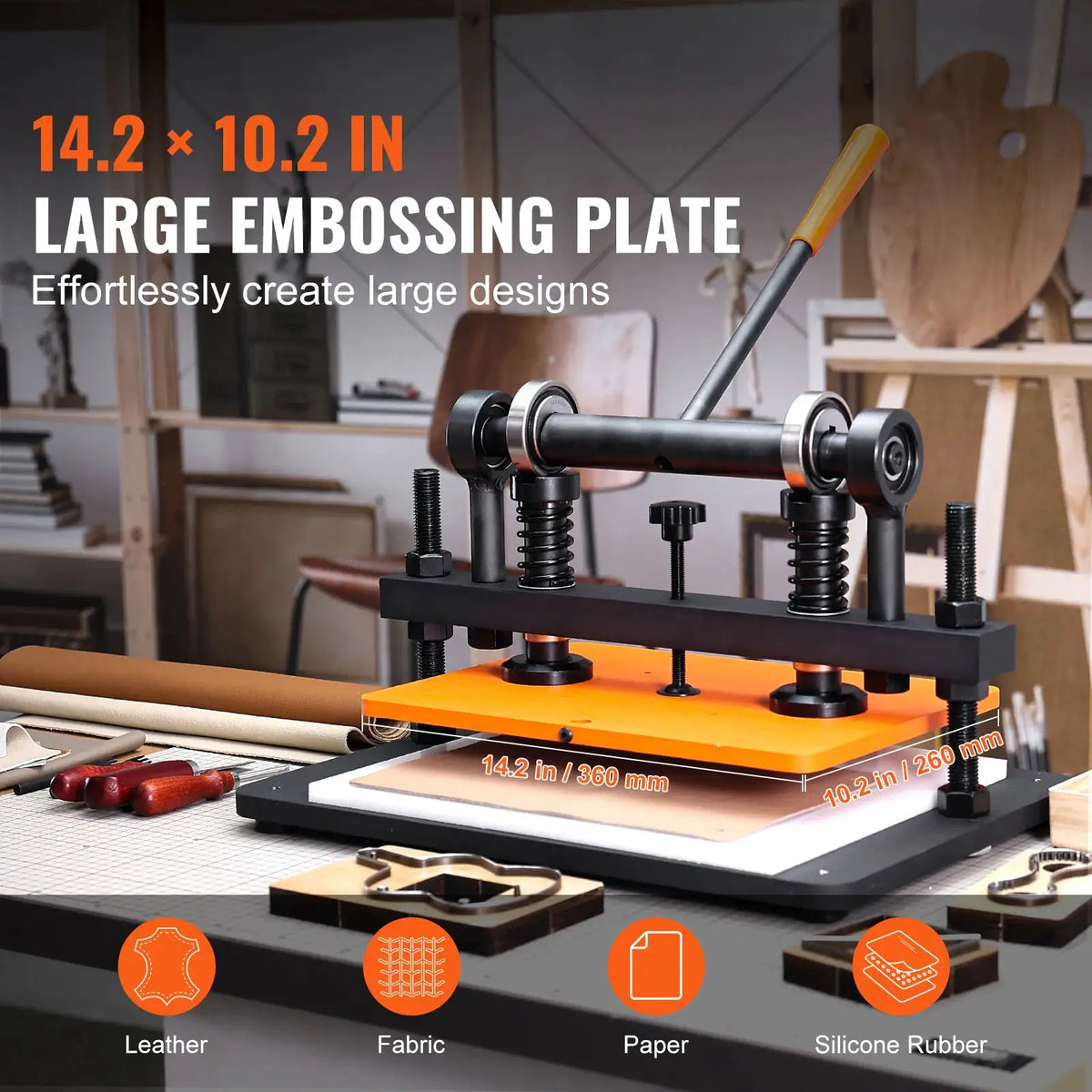 Manual Leather Embossing Machine — product image 2