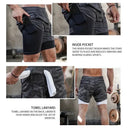 Breathable Running Shorts for Men's Gym