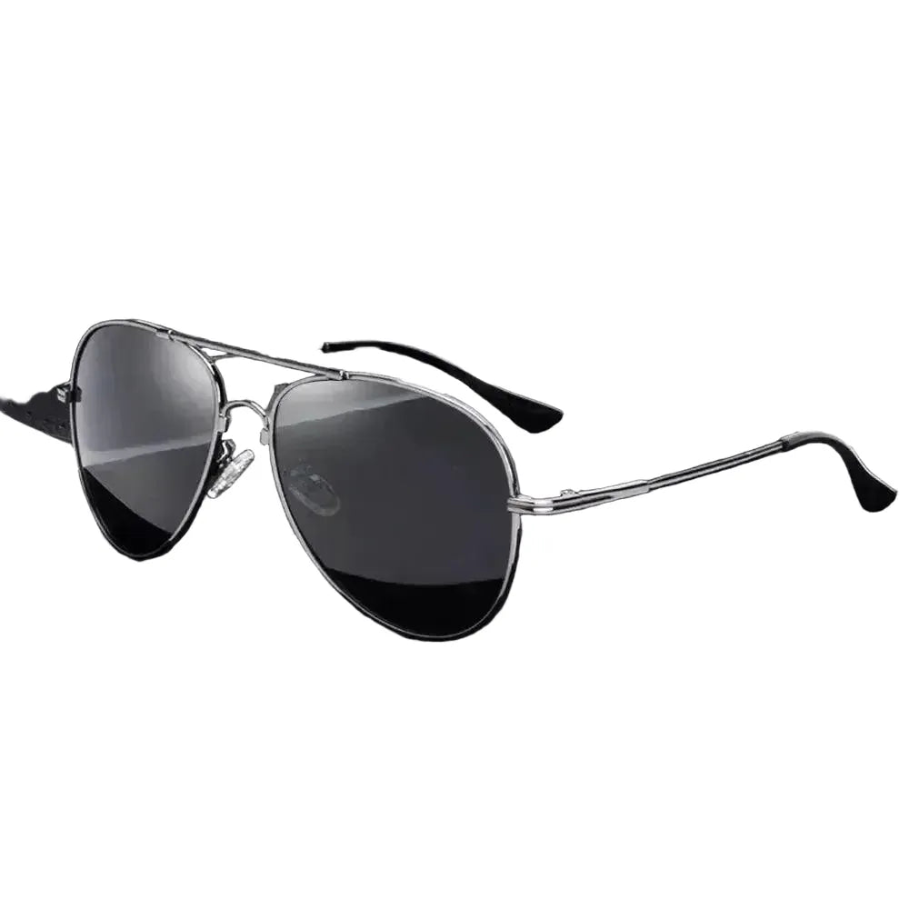 Stylish Photochromic Titanium Polarized Sunglasses for Men