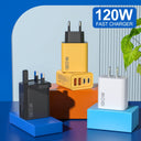 Four Port USB C Charger - 120W Fast Charging