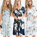 Bohemian Floral Chiffon Sundress Chic Summer Style Statement