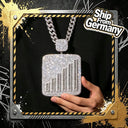 Bling K Gold Plated Iced