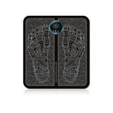 Electric USB Charging Foot Massage Mat Relaxes Foot Acupoint Massage Mat Improves Blood Circulation 8 Modes 19 Level Relaxation