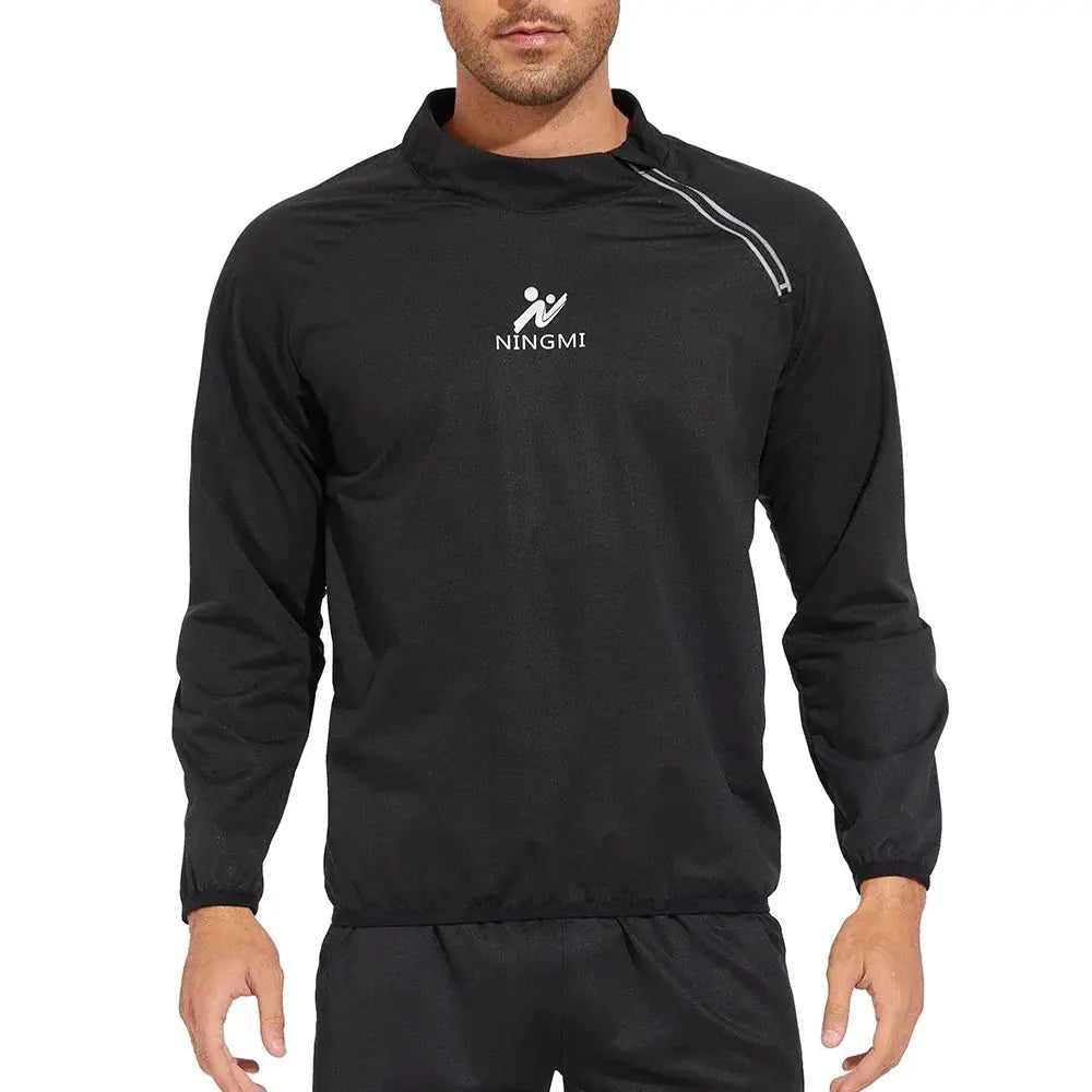 Mens Sauna Jacket For Weight Loss And Fat Burning Top
