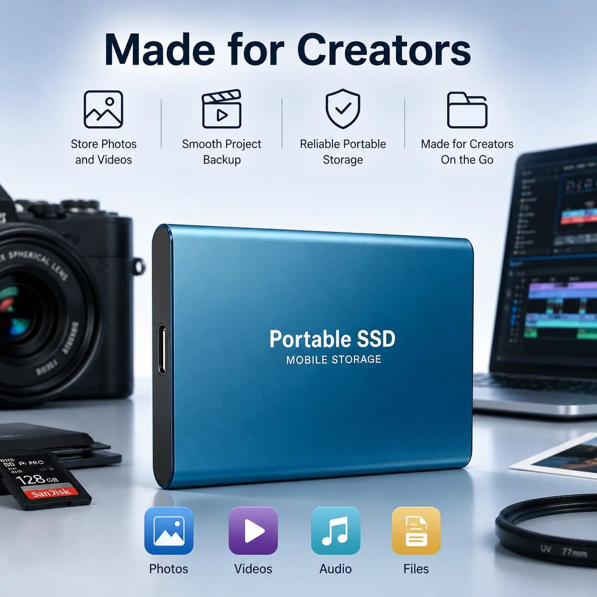 USB Laptop Solid State Storage