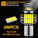 T10 W5W 194 LED 10 Pack Car Light Kit