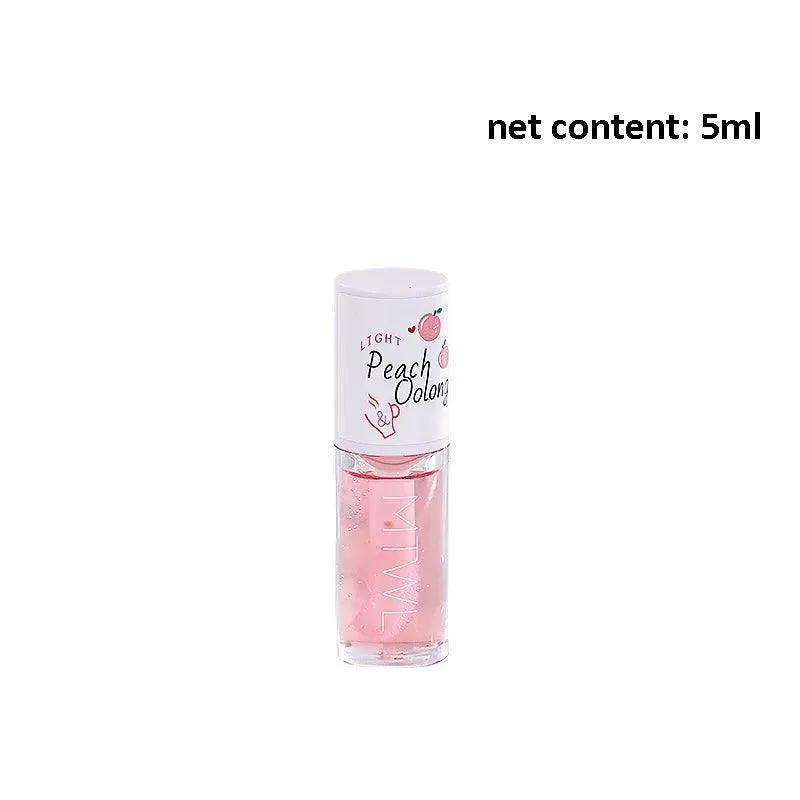 Peach Lip Oil Hydrating Lip Serum For Plump Lips 15ml