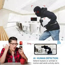 Mini WiFi Camera 1080P Remote Monitoring Night Vision Battery