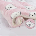 Cozy Plush Pet Mat for Small Animals Deep Sleep Comfort