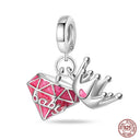 Sterling Silver Pink Princess Skirt
