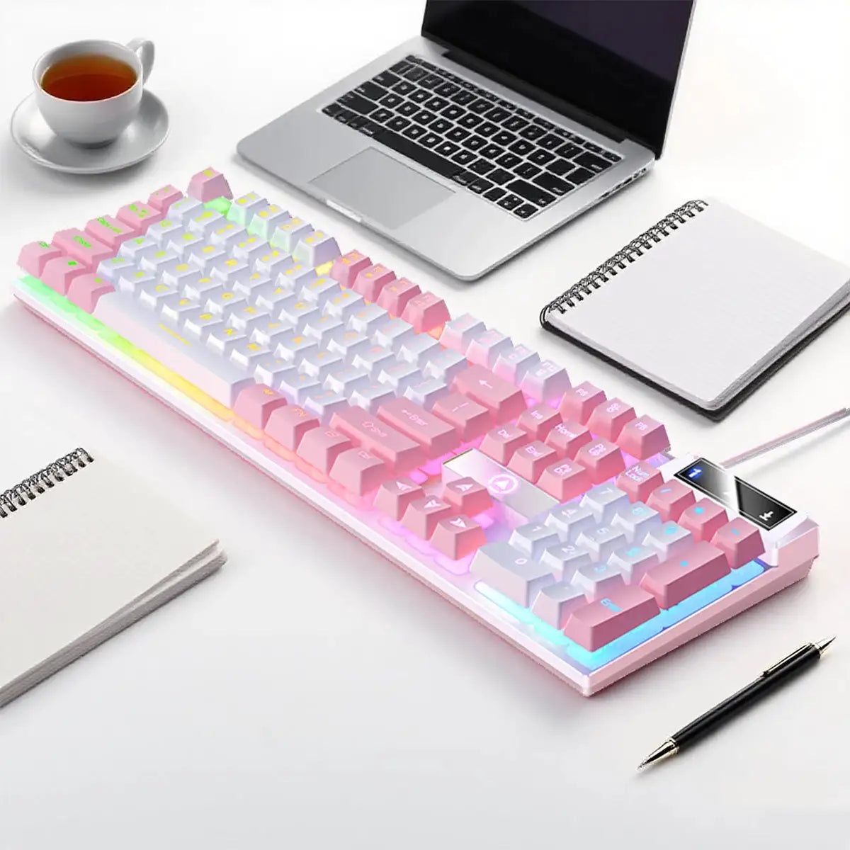 YINDIAO Wired Keyboard Gaming Laptop Desktops PC Computer — product view 11