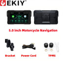 Ekiy 5 Inch Wireless Carplay Moto Gps