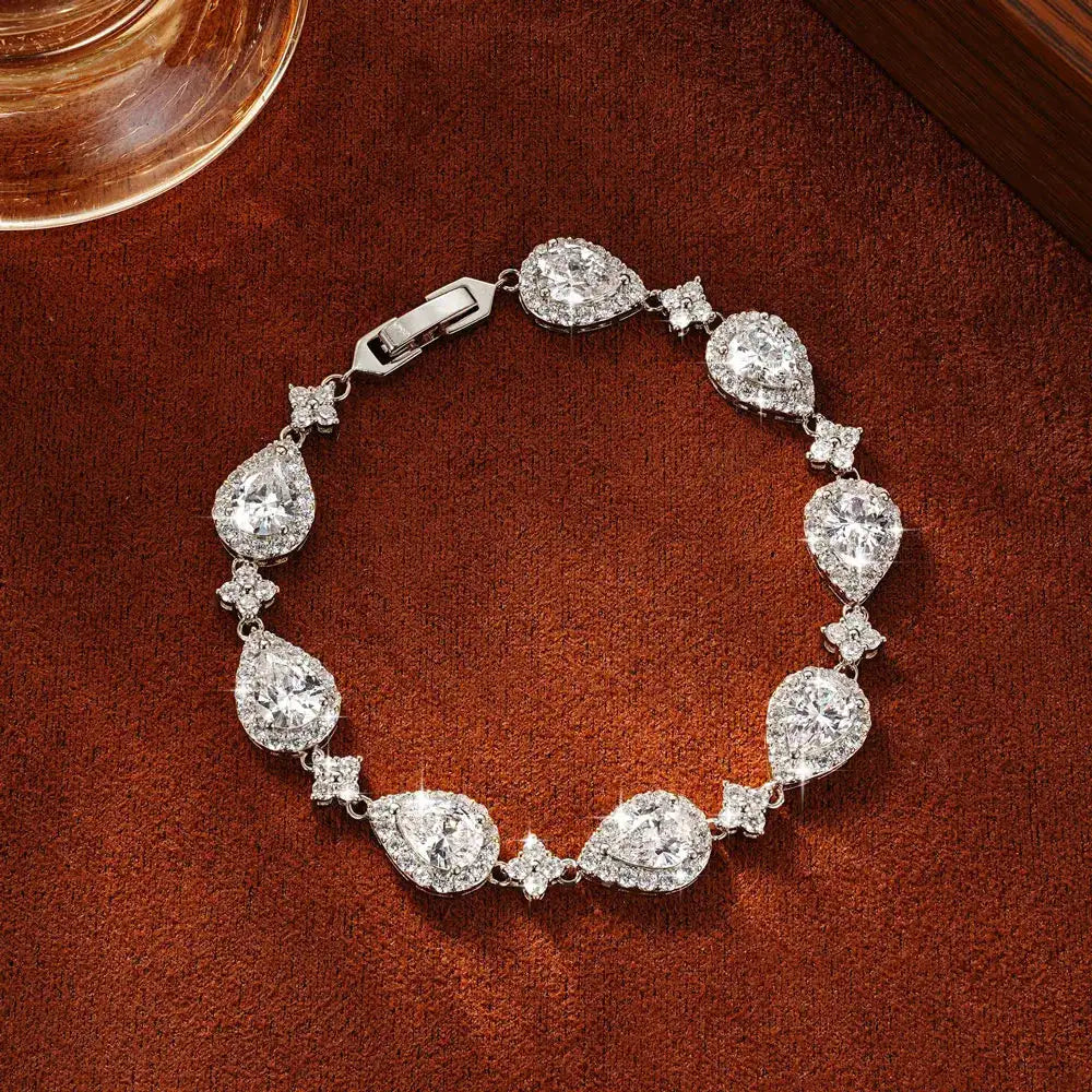Gold Filled Wedding Tennis Bracelet — product image 2