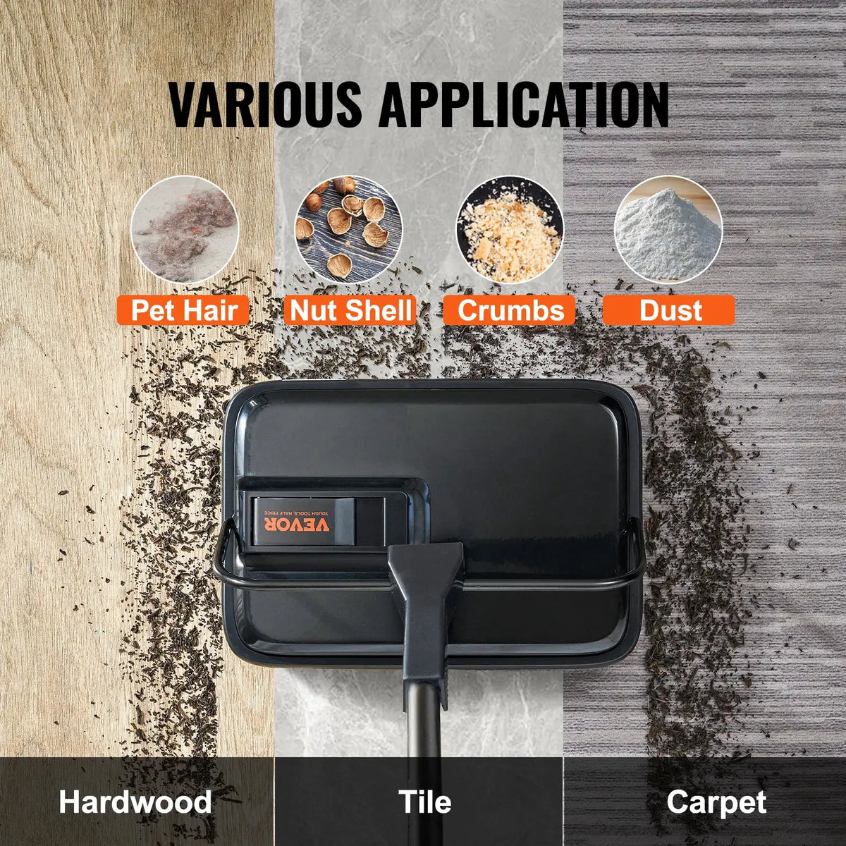 SucceBuy Manual Carpet Sweeper For Home — product image 6
