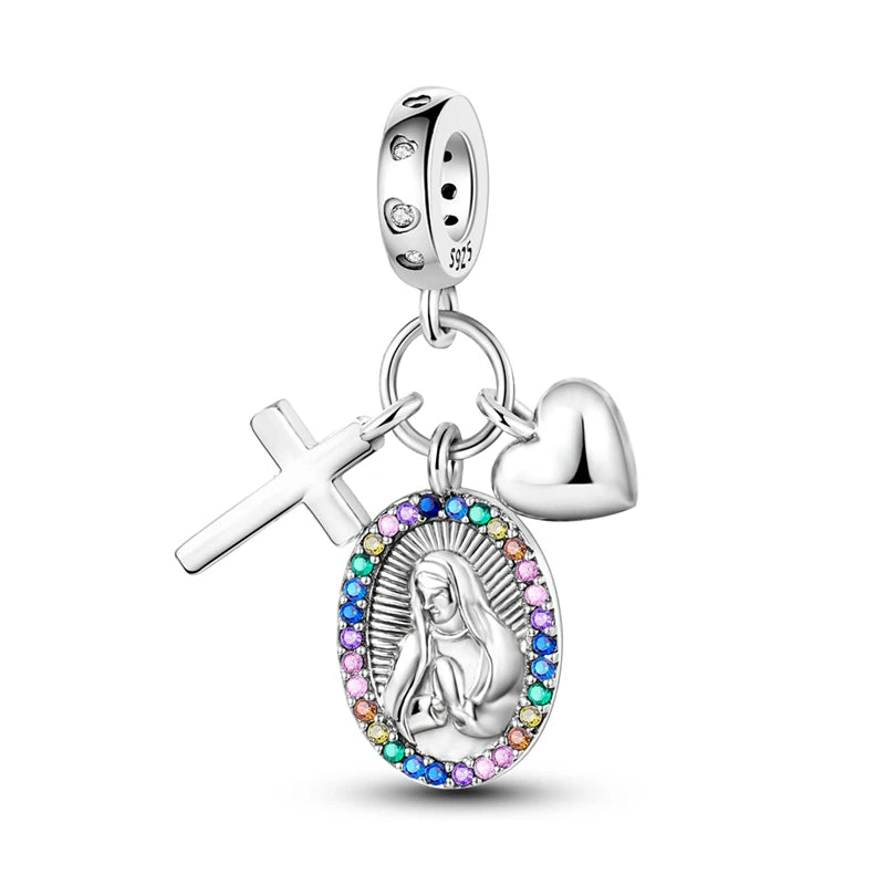 Mula Sterling Silver Charm Pendant