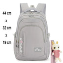 Adjustable Nylon School Carry Backpack