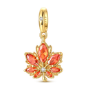 Golden Charm Beads Sterling Silver