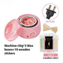 200CC Wax Heater Warmer Hair Removal Machine For Hand Foot Body SPA Epilator Paraffin Wax Pot +Wax Beans + Wood Sticks