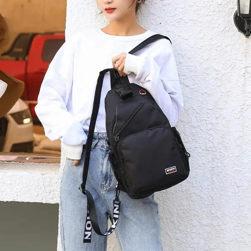 Women Mini Backpack Chest Bag Sling Messenger Bag Crossbody