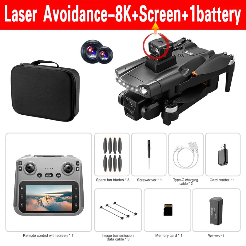 V198MAX Drone Laser obstacle avoidance