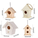 Wooden Hummingbird House: Charming DIY Bird Nest Decor
