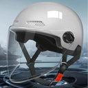 2025 Helmet For Electric bike  Motorcycle helmet  Man Woman Half Helmet in summer